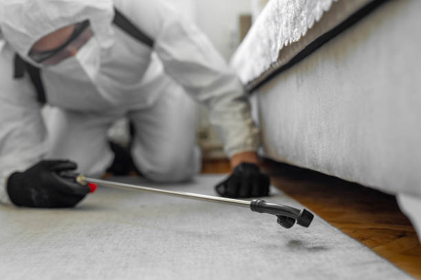 Professional Pest Control technician working in Barrington, NJ